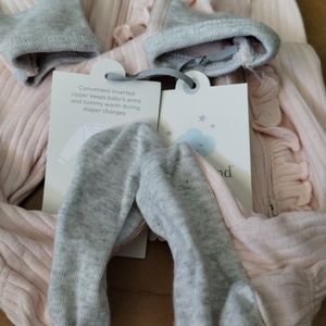 Soft warm pink onesies